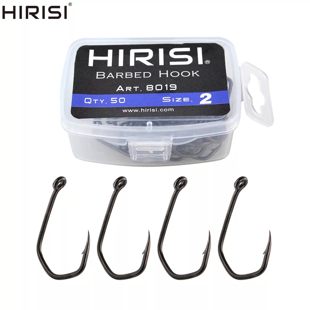 Fishing Hook Barbless - 50 sztuk haczyki na ryby karpiowe