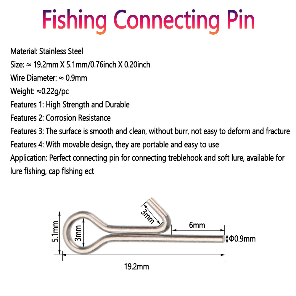 50/100 szt. Igły do przynęt wę – Fishing Hook Stainless Steel recenzja i cena