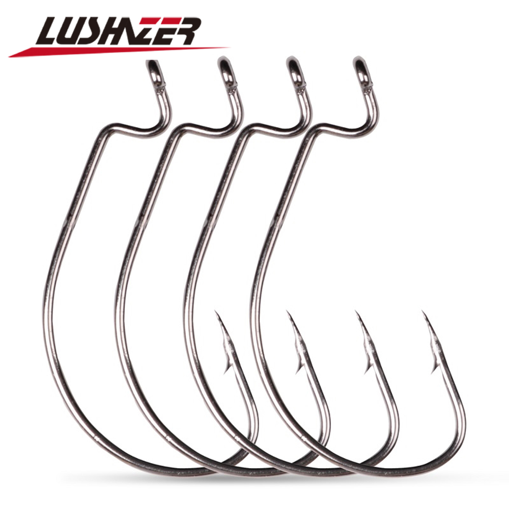 LUSHAZER 10 sztuk/partia haki  – Fishing Hook Assortment recenzja i cena