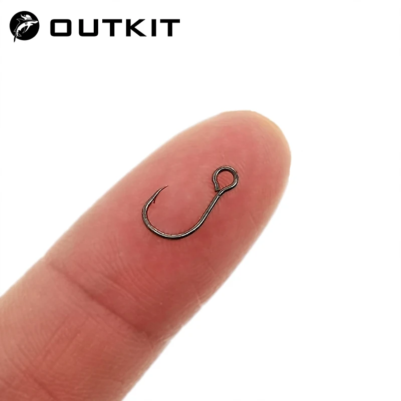 OUTKIT 12 sztuk zapasowych hac – Fishing Hook Barbless recenzja i cena