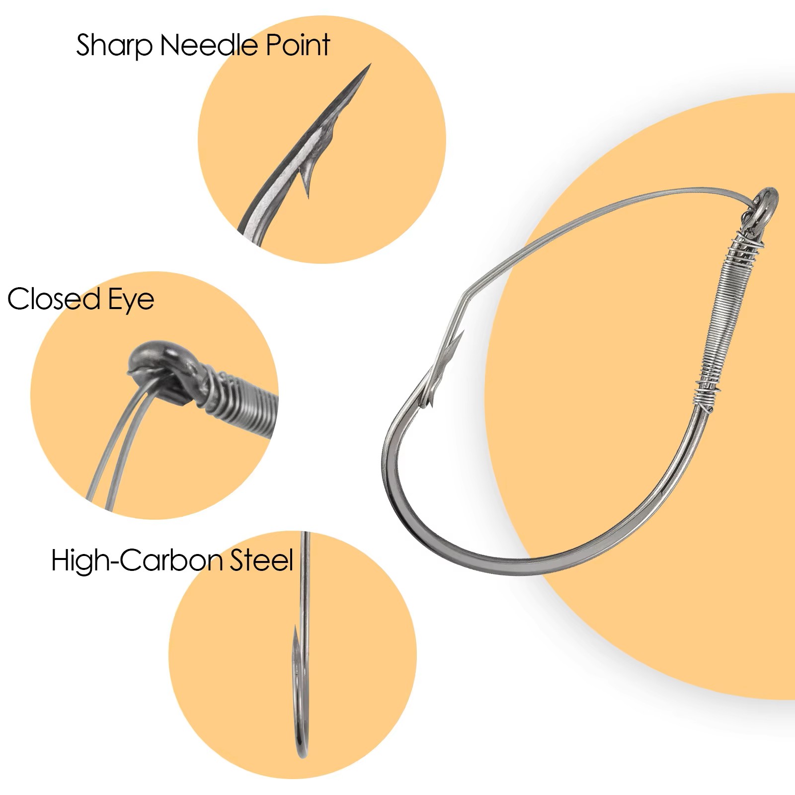 Haczyki FishTrip Weedless Wack – Fishing Hook Weedless recenzja i cena