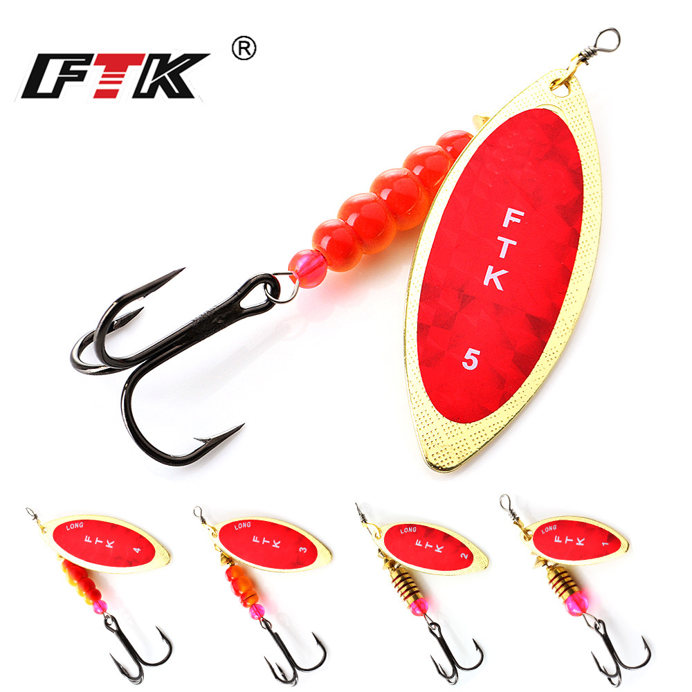 FTK Spinner Bait 4G/7G/12G/18G – Fishing Hook Treble recenzja i cena